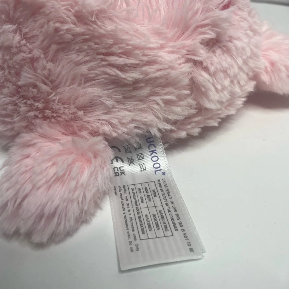 Cuckool Axolotl Pink Salamander Heatable Plush Stuffed Animal Microwaveable 14”